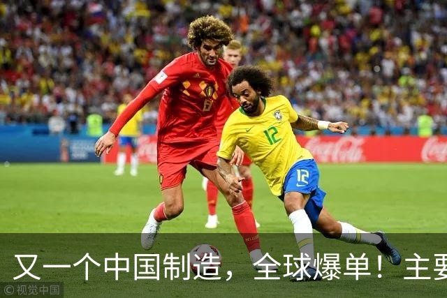 又一个中国制造，全球爆单！主要杀入欧美市场
